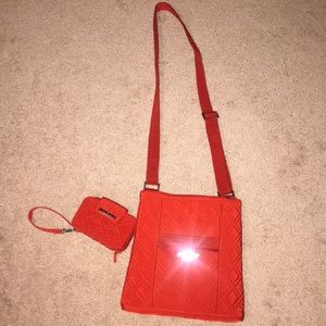 Vera Bradley cross bag and wallet